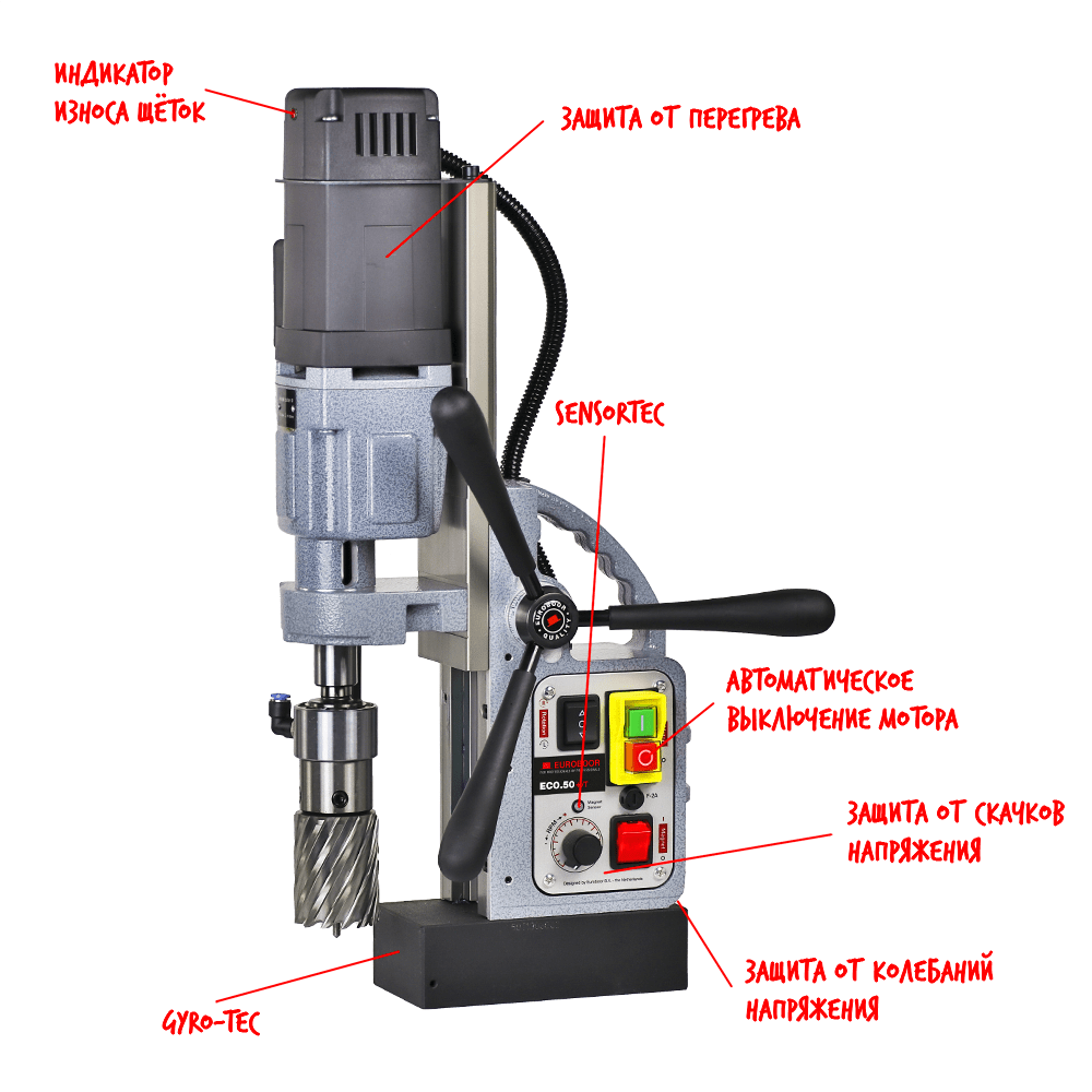 Магнитно-сверлильный станок Euroboor ECO.50+/T