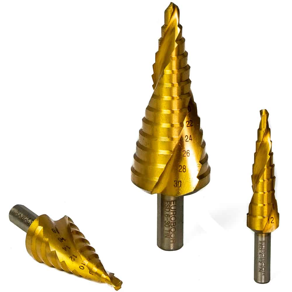 Ступенчатые сверла Euroboor