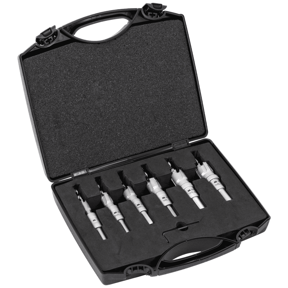 Набор для сверления отверстий TCT 12 мм - 22 мм