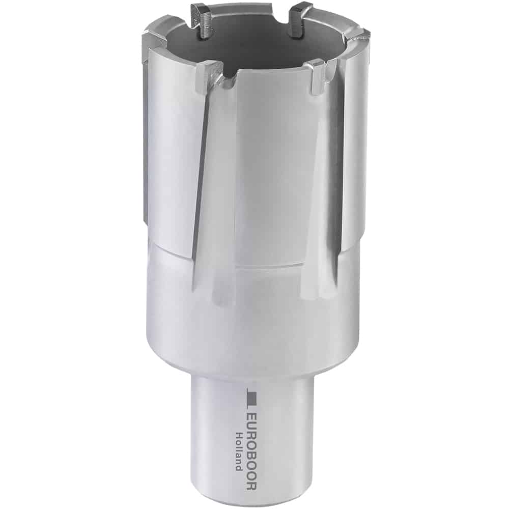 Корончатые свёрла TCT для рельс, глубина сверления — 25 мм, Weldon 19