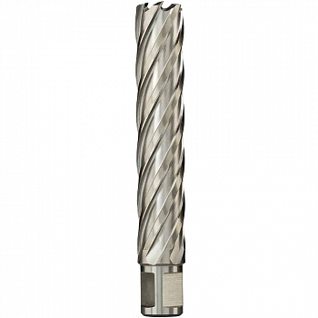Корончатые свёрла Euroboor HSS, глубина сверления — 100 мм, Weldon 19