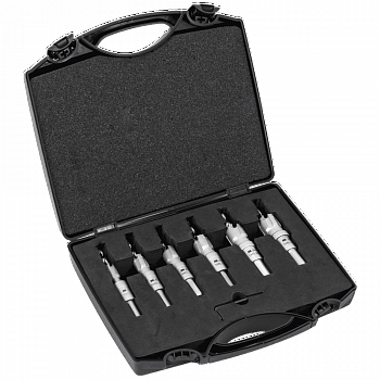 Набор для сверления отверстий TCT 12 мм - 22 мм